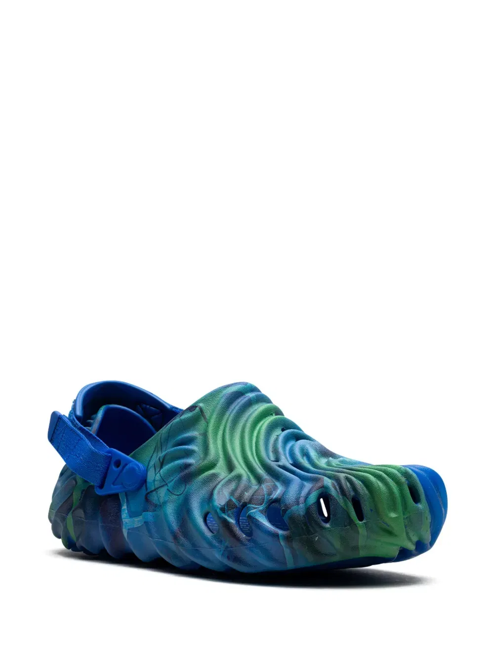 Клоги Crocs x Futura x Salehe Bembury Pollex 'Blue', синий — фото 2