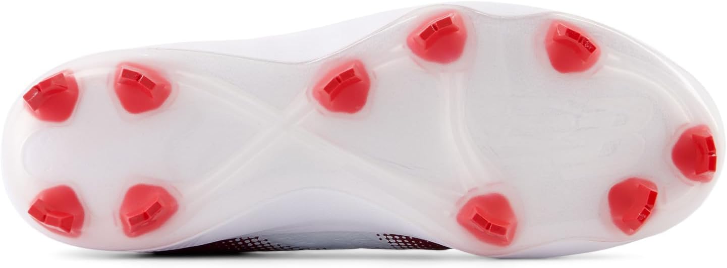 Кроссовки New Balance FuelCell 4040v7 Molded Baseball Cleats, Team Red/Optic White — фото 3