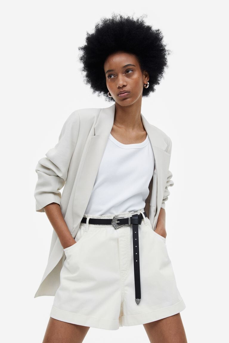 

Шорты с высокой талией H&M