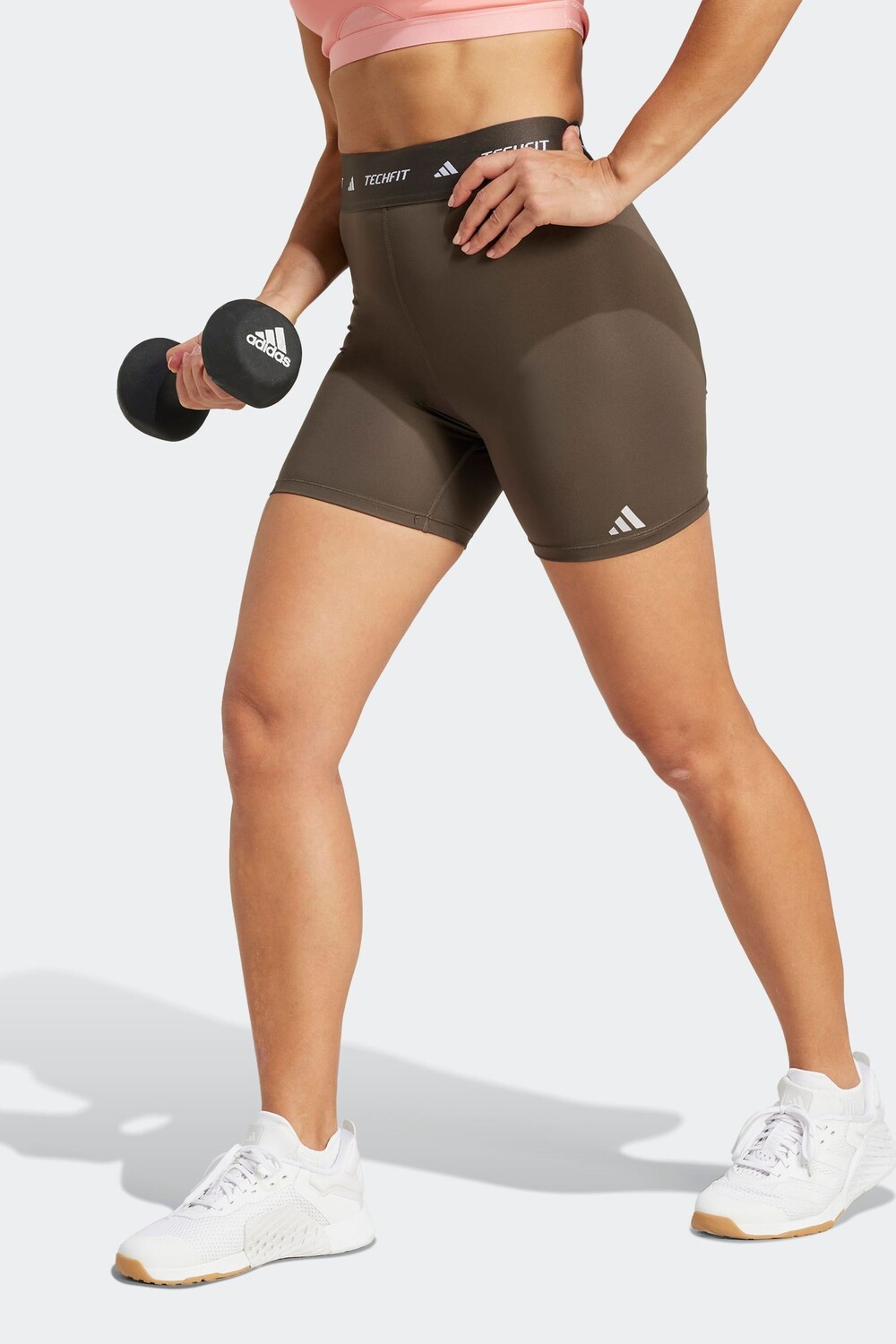 

Шорты Techfit 7/8 Adidas, зеленый