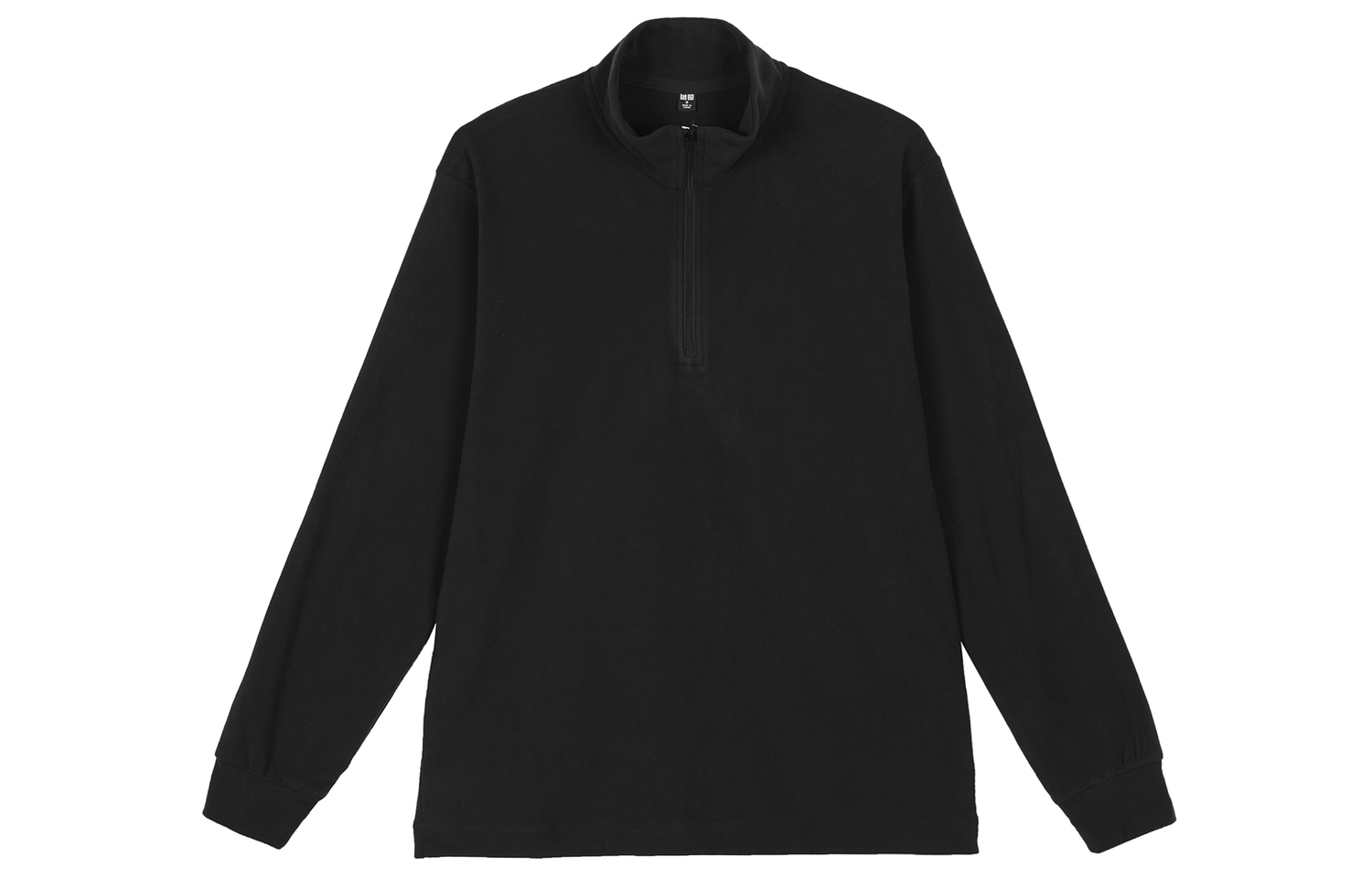 

UNIQLO Вельветовое пальто унисекс черное, Black