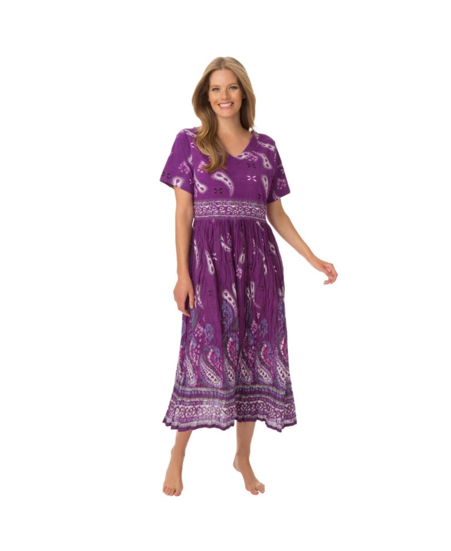 

Женский домашний комбинезон из жатого хлопка Only Neccessities Only Neccessities, Fresh berry paisley