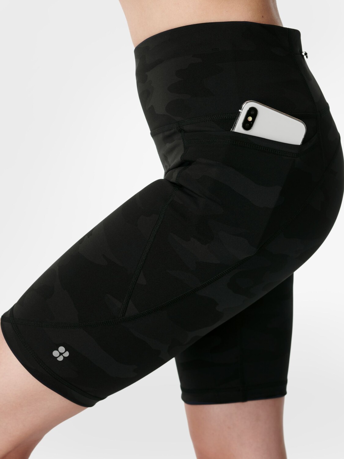 

Байкерские шорты Sweaty Betty Power 9 дюймов, черные