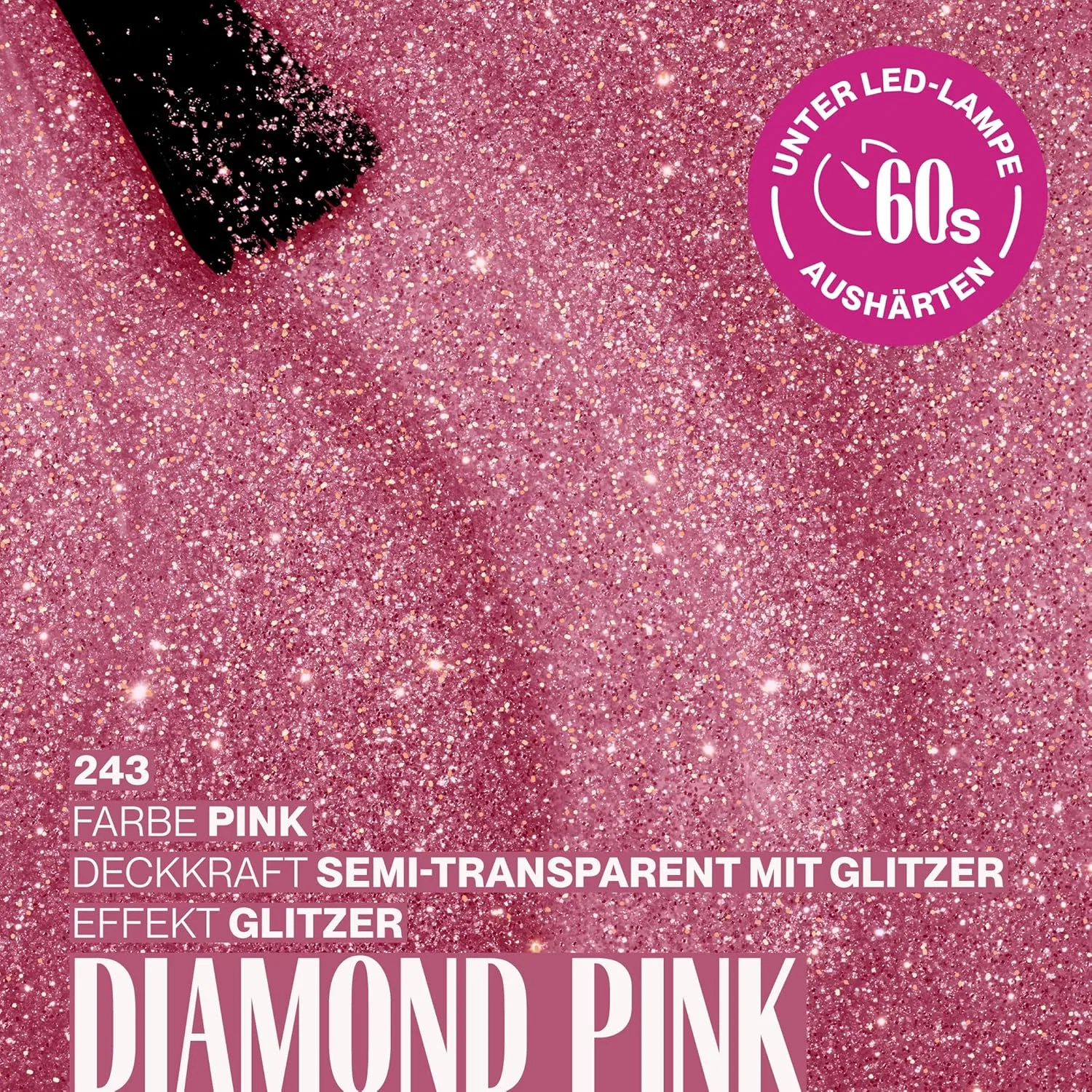 Гель-лак для ногтей «243 Diamond Pink» от Pink Gellac Pink Gellac — фото 4