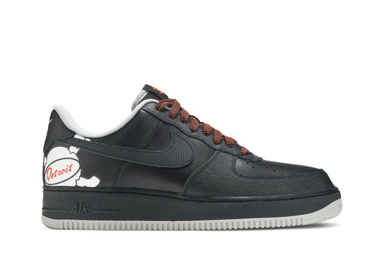 

Кроссовки Nike Air Force 1 Low 'Detroit Away', черный