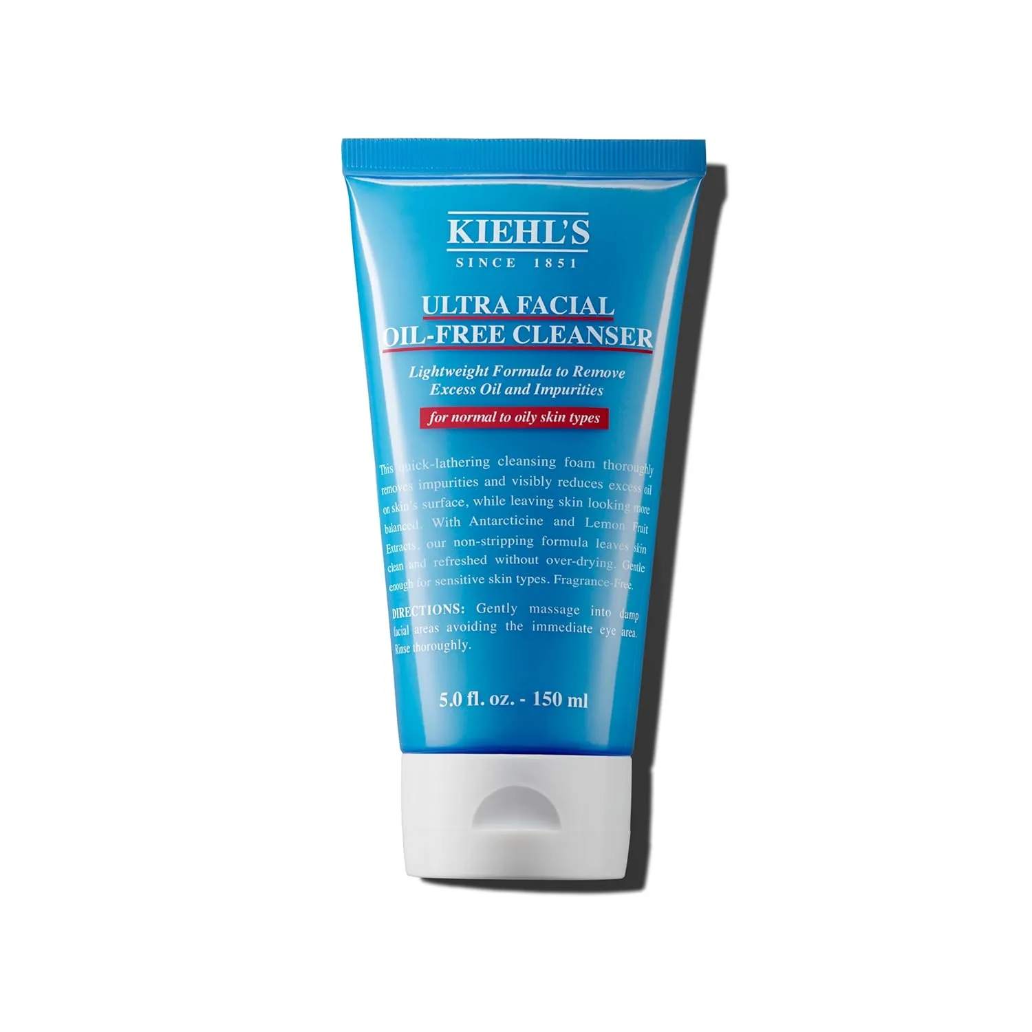 Крем для лица Kiehl's — Ultra Facial Oil-Free Cleanser, пенящееся средство для умывания для жирной и нормальной, 150 мл