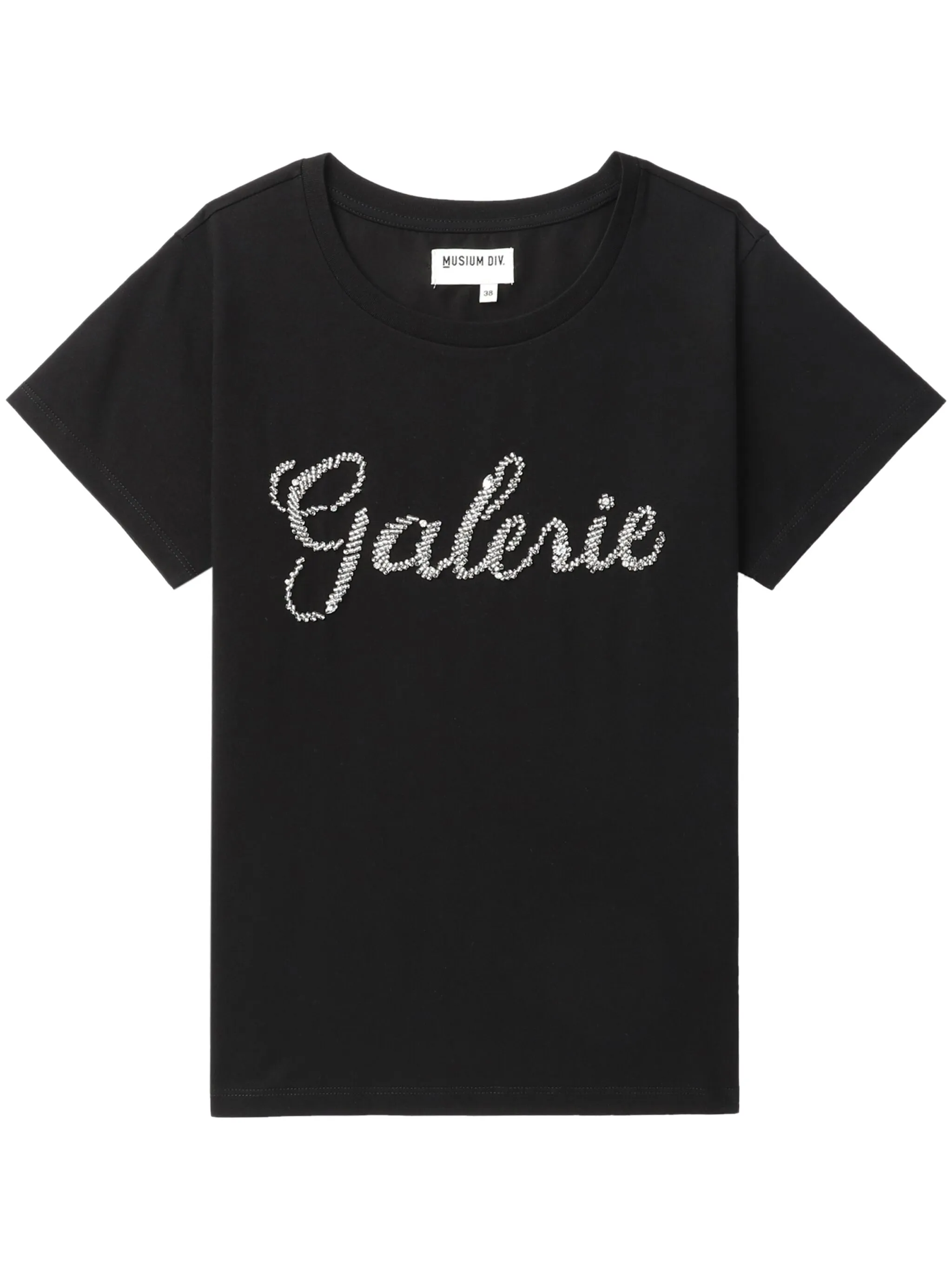 

Футболка со стразами Musium Div., черный