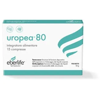 

Eberlife Uropea 80 Добавка для мочевыводящих путей 15 таблеток Eberlife Farmaceutici