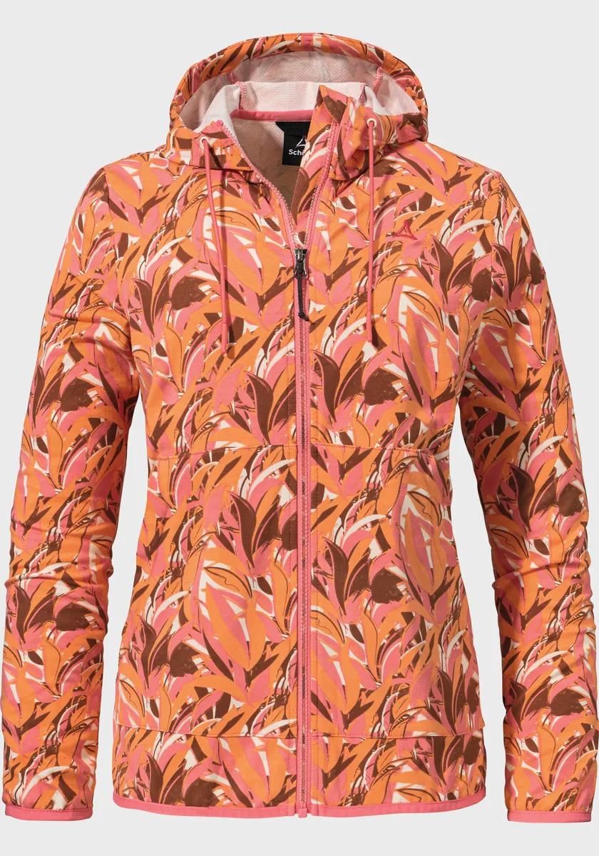 

Флисовая куртка Schöffel "Fleece Hoody Lugano L", с капюшоном, розовый