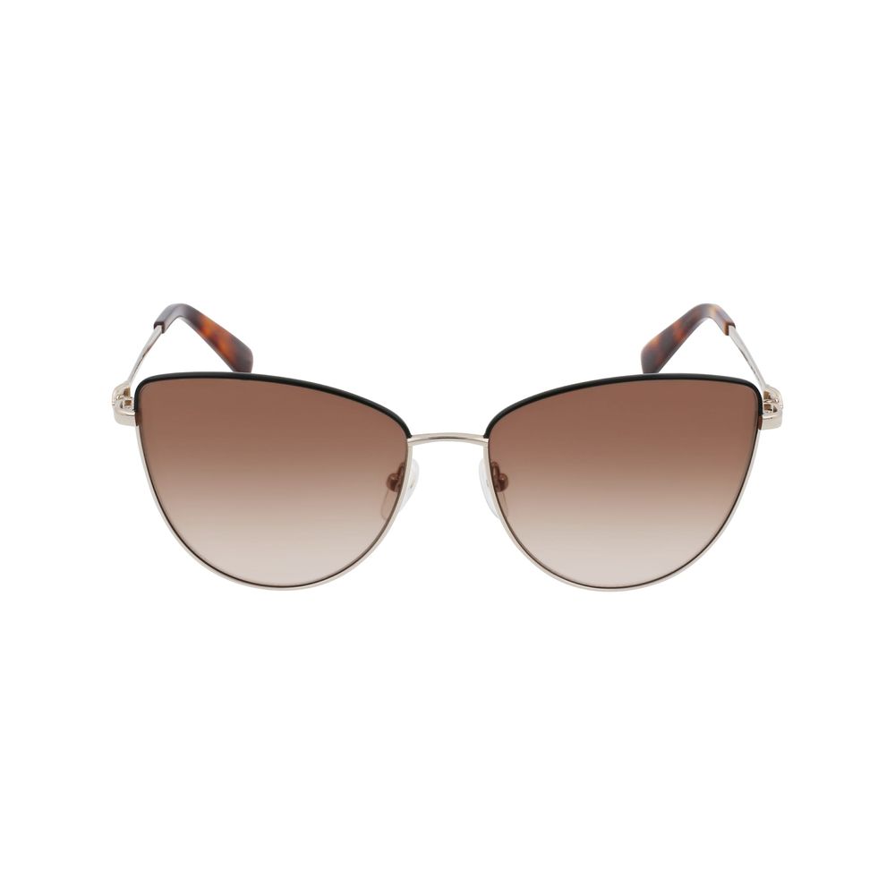 

Женские солнцезащитные очки Longchamp Metal, золотой