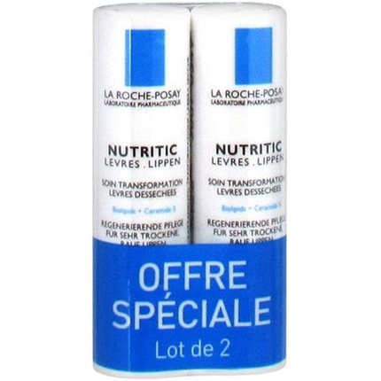 

Nutritic Lips 4,7 мл - упаковка из 2 шт. La Roche-Posay