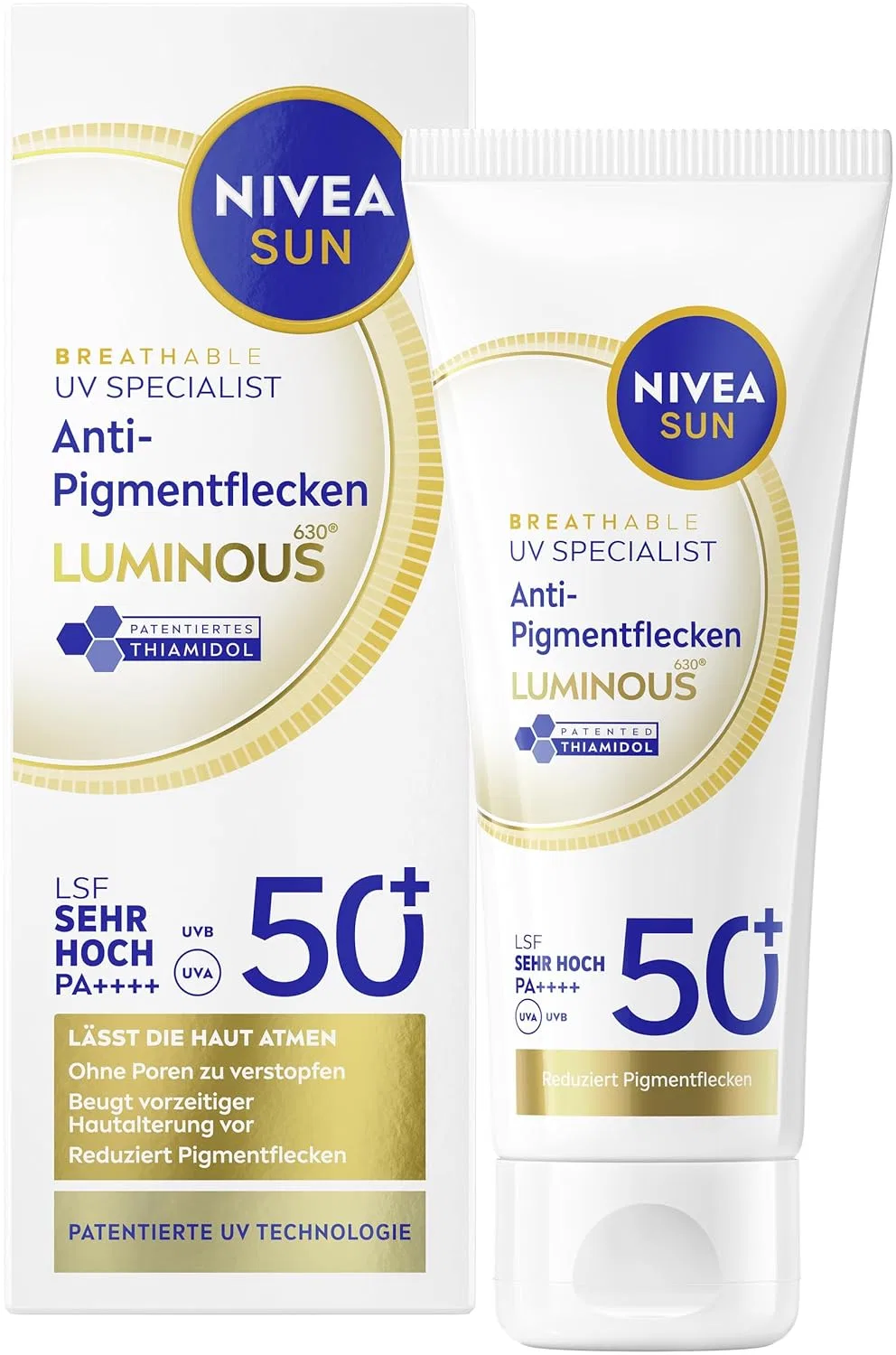 Солнцезащитный флюид для лица NIVEA SUN UV Expert Anti-Pigmentflecken SPF 50+ Nivea Sun
