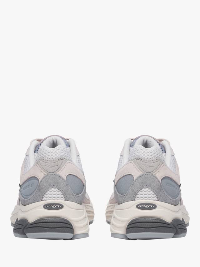Кроссовки на шнуровке из смеси кожи progrid omni 9 Saucony, цвет Grey/Blue/Multi — фото 3