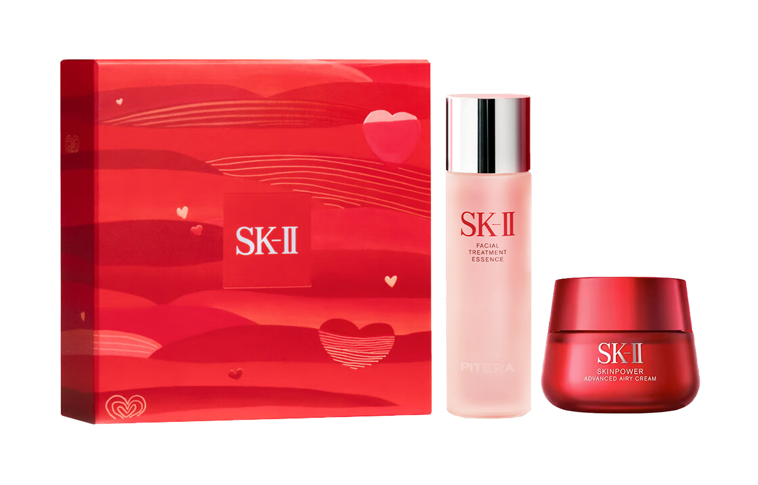 

SK-II SK II Limited Edition сыворотки лосьон Red Bottle крем набор средств по уходу за кожей подтягивающий, увлажняющий, восстанавливающий