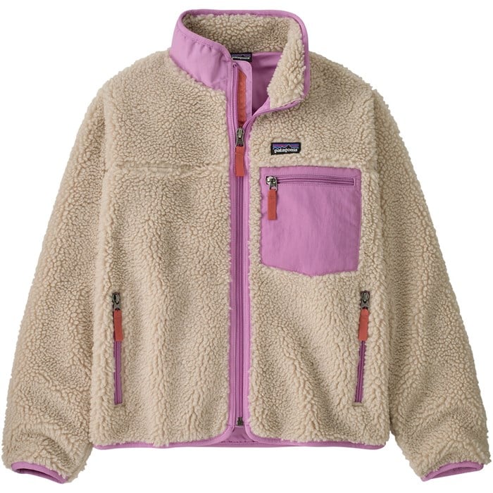

Куртка Retro-X - детская Patagonia, Natural W/Brisk Purple, Фиолетовый, Куртка Retro-X - детская Patagonia, Natural W/Brisk Purple