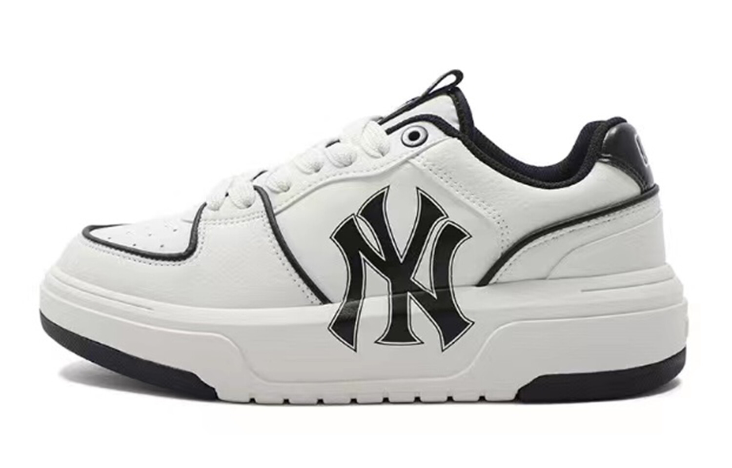 

Кроссовки MLB Chunky Liner Skateboarding Shoes Unisex Low-top Gray/White, белый
