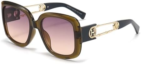 

Модные солнцезащитные очки класса люкс 2026 года для женщин и мужчин, с большой оправой, для вождения, защита от ультрафиолета UV400, размер 4, один размер MTZJH, One Color