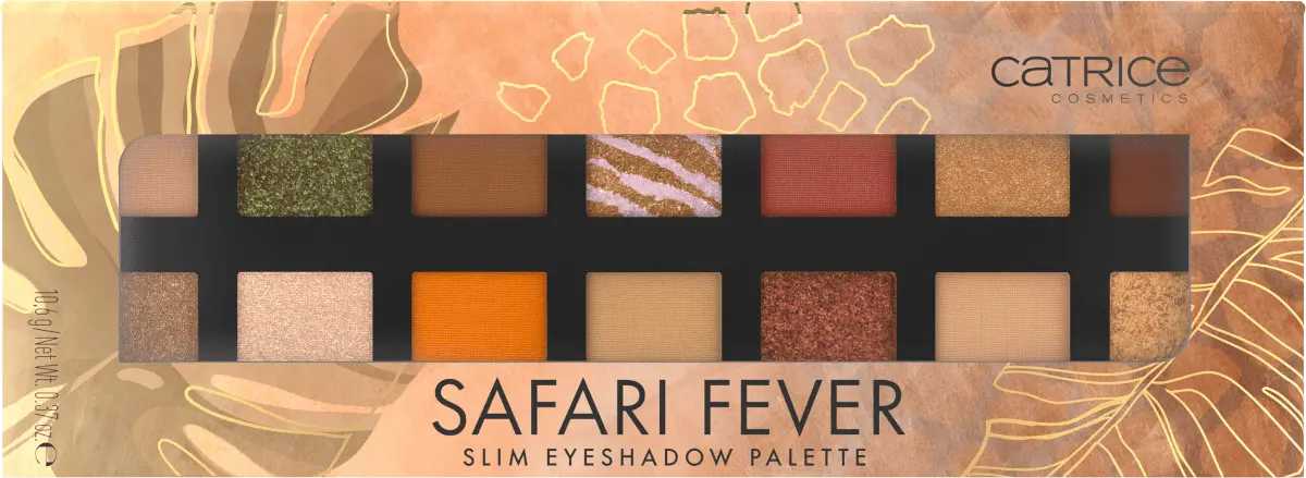 

Палетка теней для век Safari Fever 010 Wild Life 10,6 г Catrice