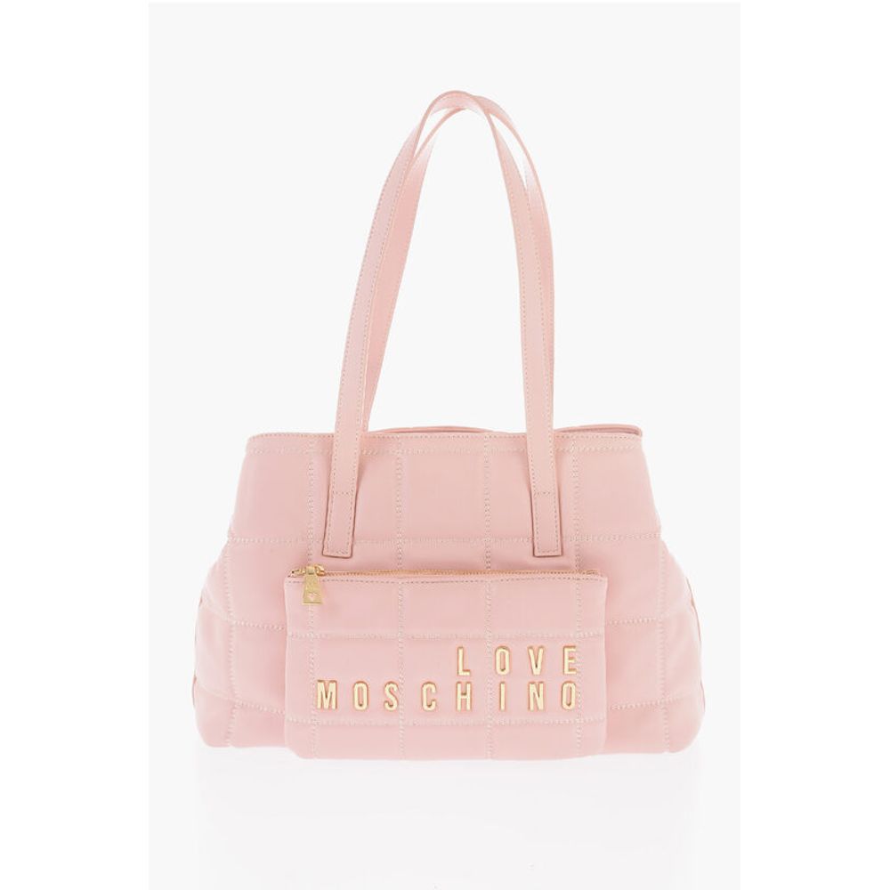 

Сумка через плечо из стеганой искусственной кожи LOVE с золотым логотипом Moschino, Multicolor