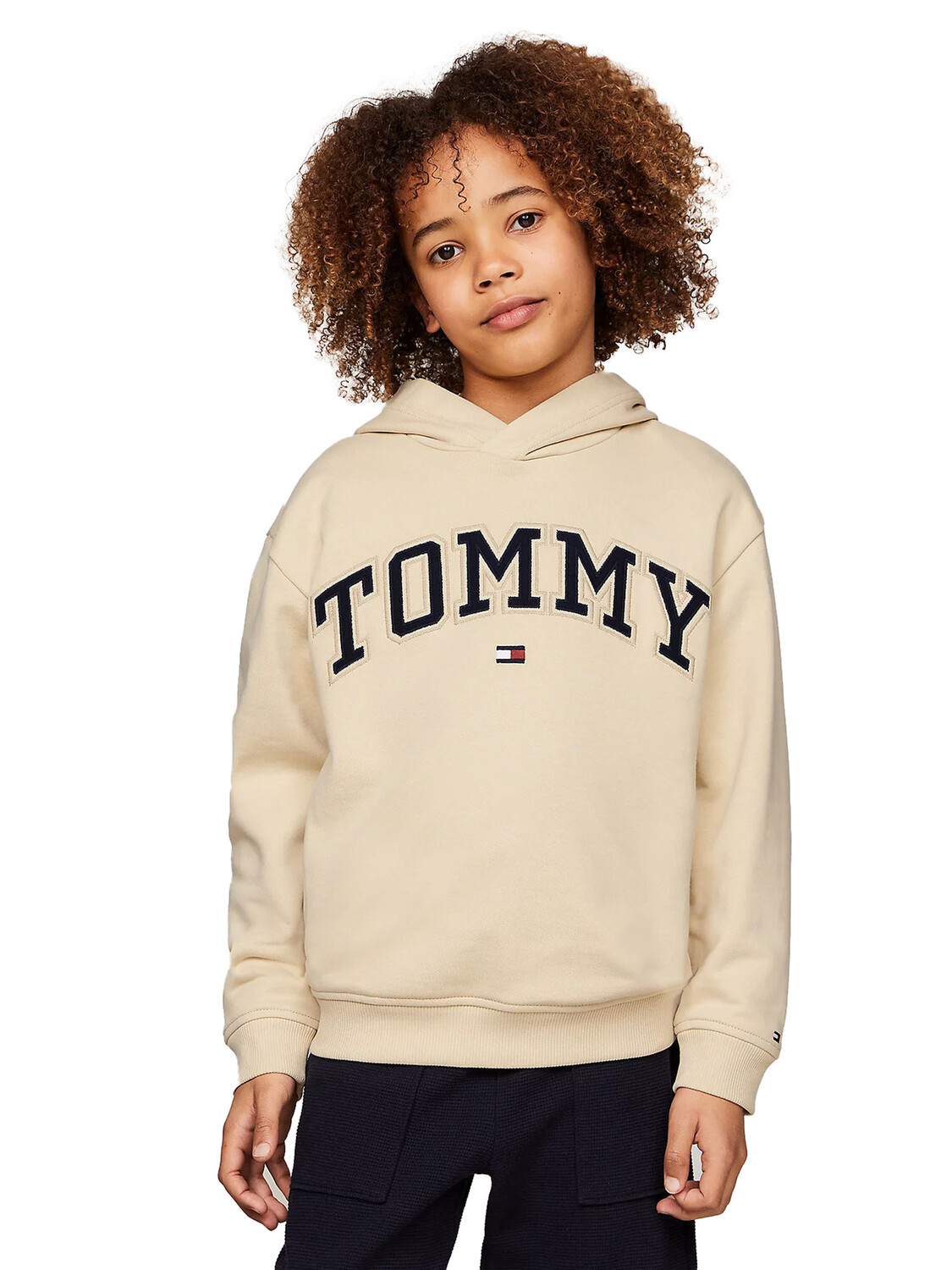 

Толстовка hilfiger felpa varsity per ragazzi Tommy, бежевый