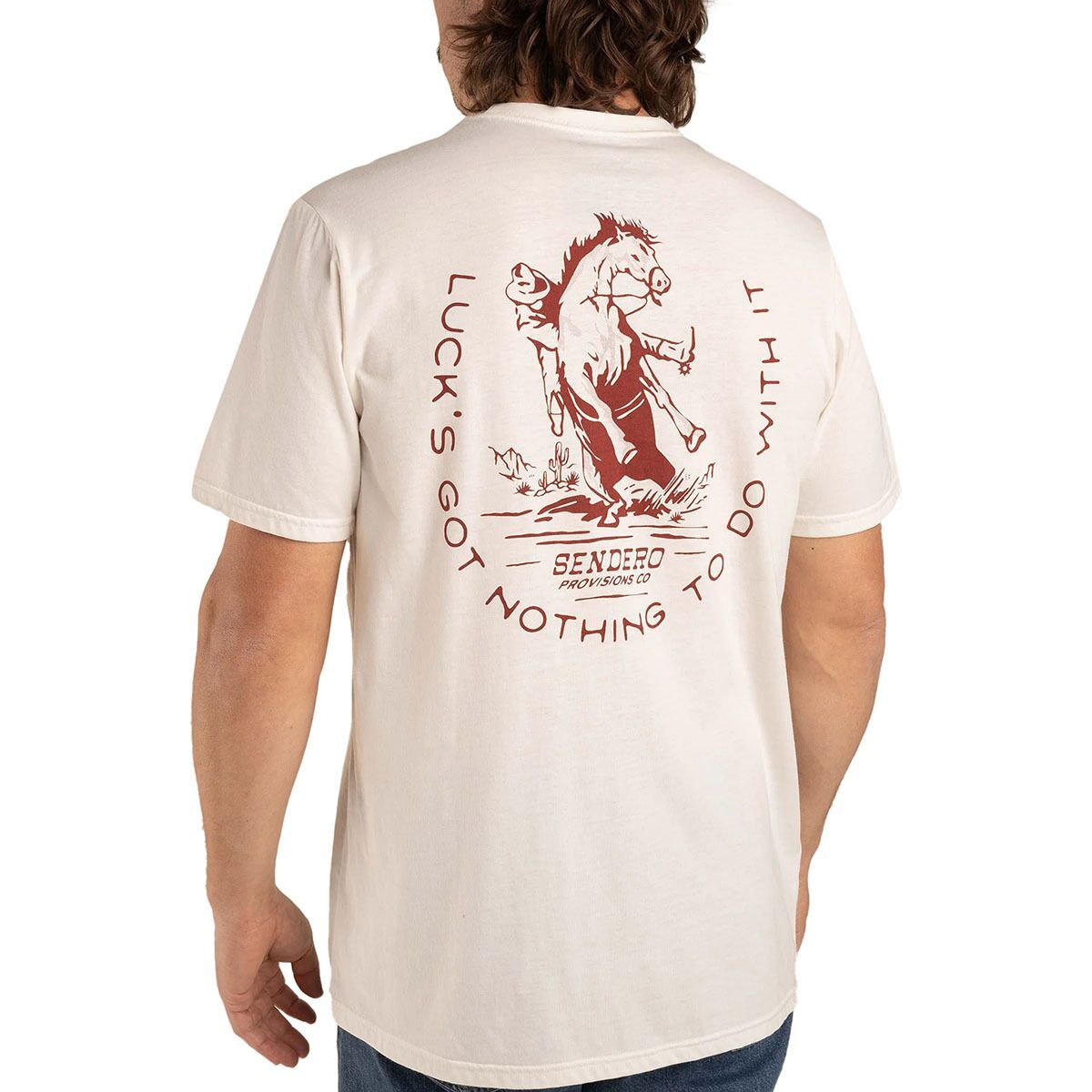 

Футболка No luck Sendero Provisions Co., белый