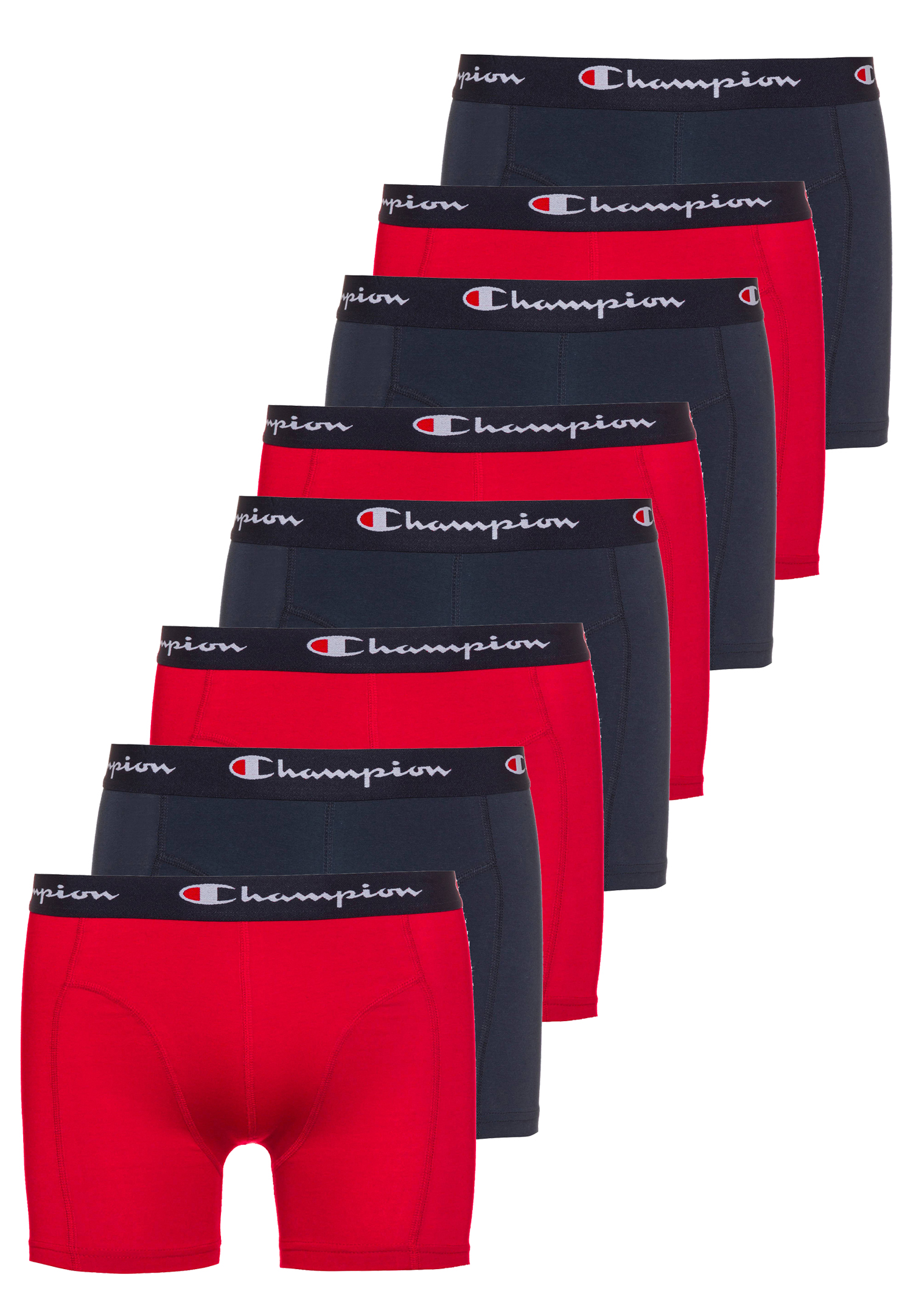 

Боксеры Champion Boxershorts 8pk Boxer, цвет Red / Blue