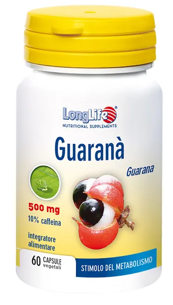 

Longlife Гуарана, 60 растительных капсул. Long Life