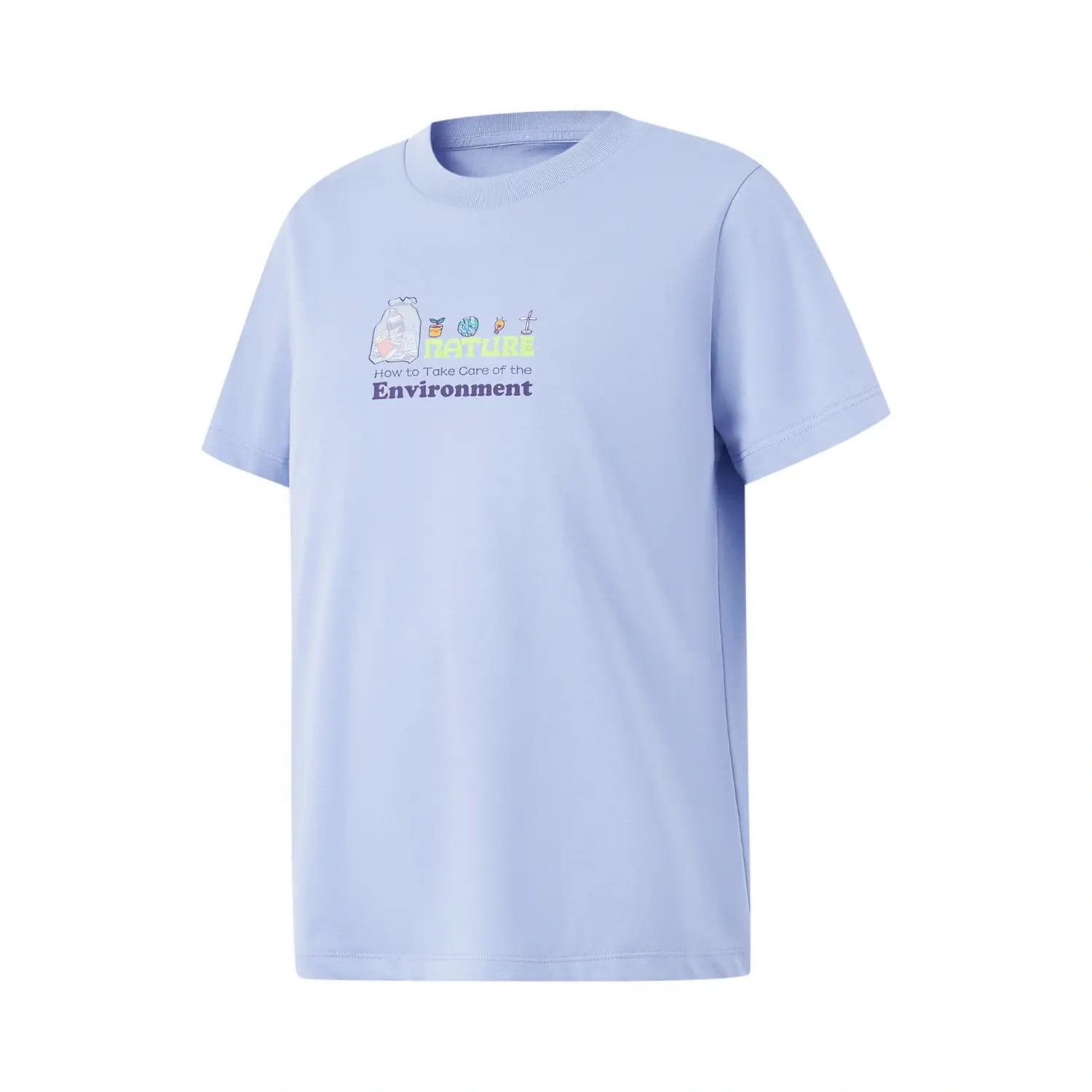 

LINING Футболка Outdoor Collection blue purple kids'