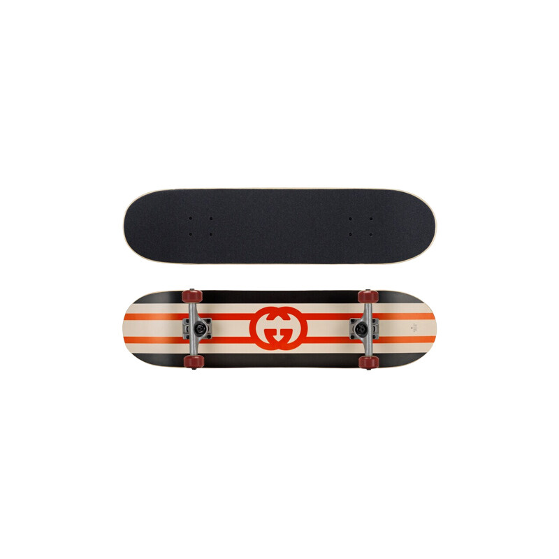 

Скейтборд Gucci, черный / белый / красный