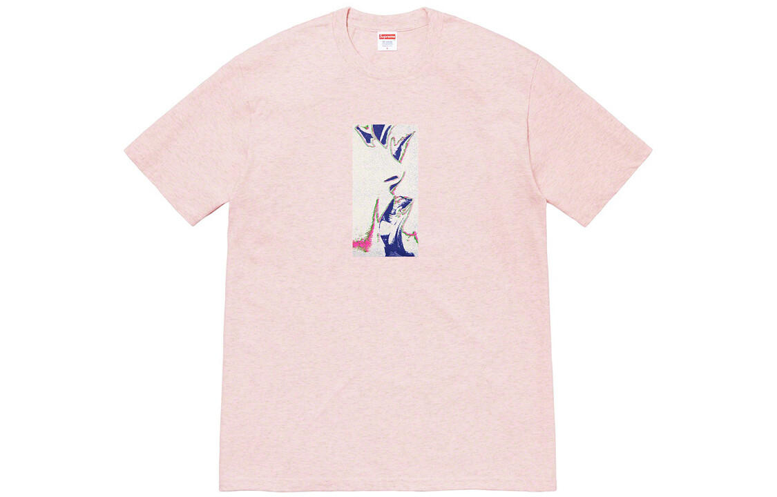 Коллекция Весна/Лето 2020 Футболка Унисекс Supreme, розовый — фото 3