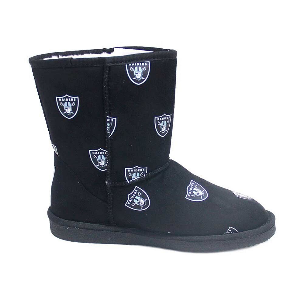 Женские черные ботинки с логотипом Cuce Las Vegas Raiders, цвет Lvr Black — фото 4