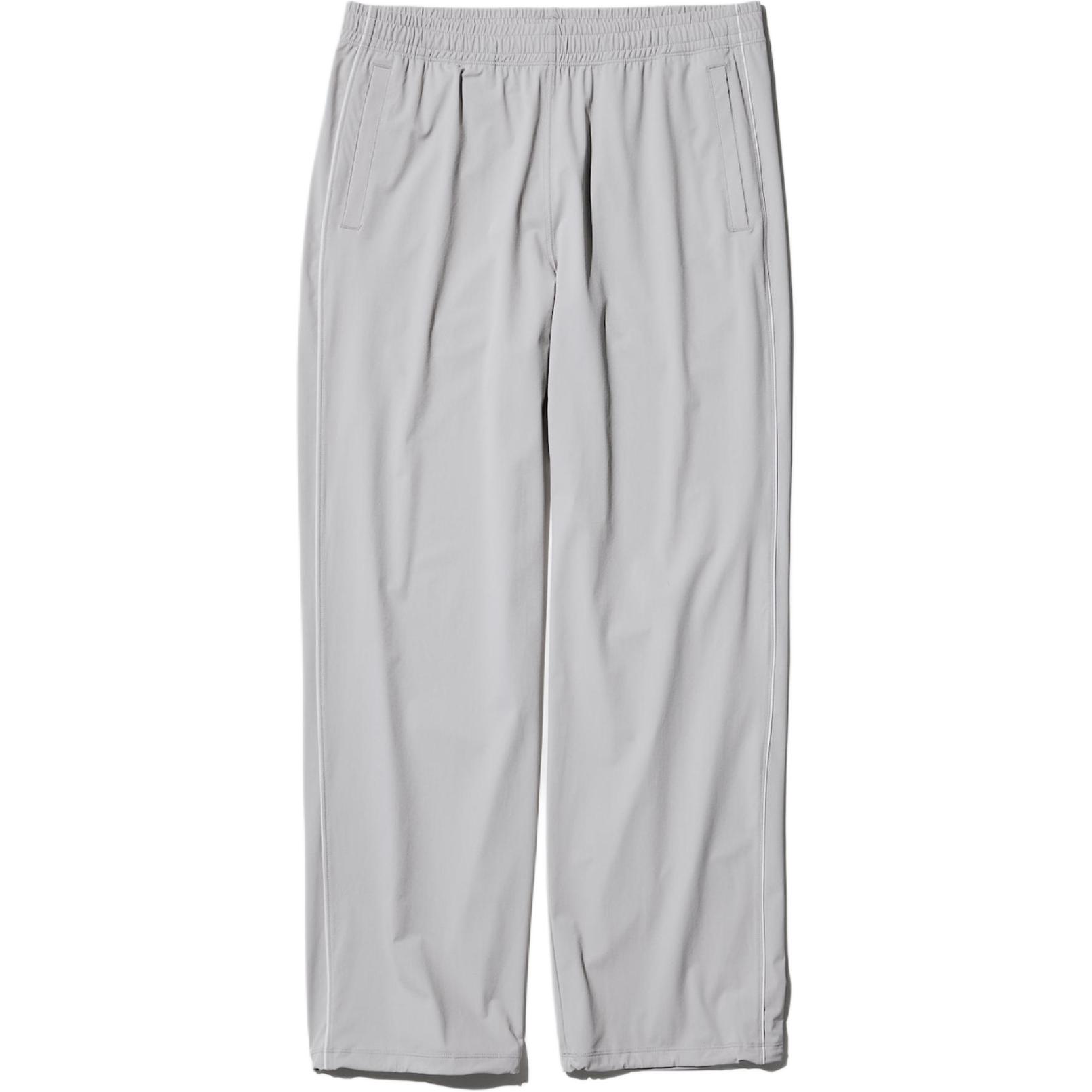Повседневные брюки Unisex Smoke Gray UNIQLO, серый