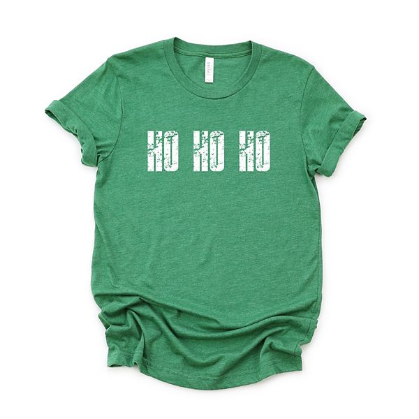 

Футболка с принтом Ho ho ho block distressed Simply Sage Market, Grass, Зеленый, Футболка с принтом Ho ho ho block distressed Simply Sage Market, Grass