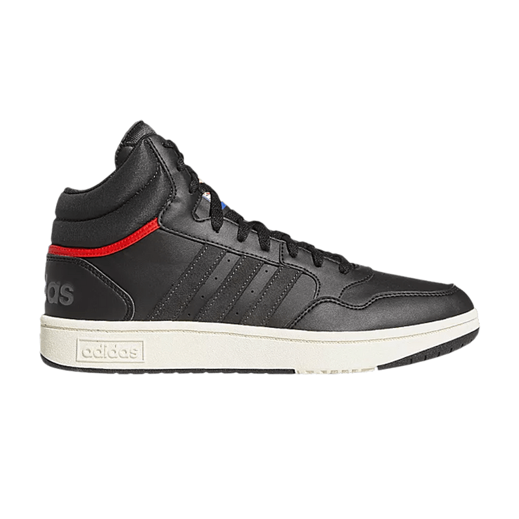

Кроссовки Hoops 3.0 Mid 'Black Vivid Red', черный