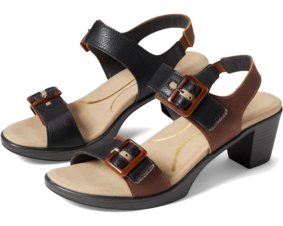 

Туфли Naot Mode, цвет Brown/Black/Beige/Radiant Copper Leather Combination
