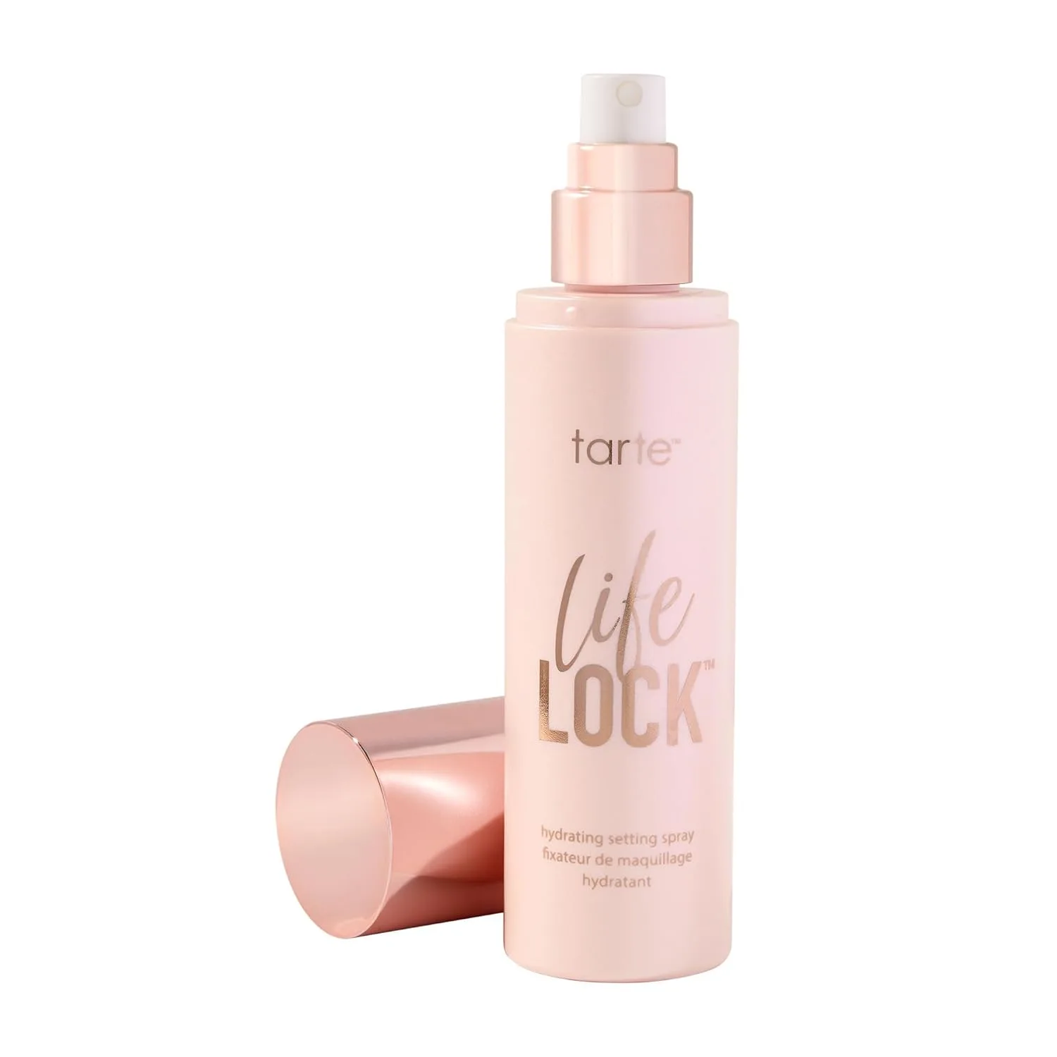 Tarte Life Lock Hydrating Setting Spray - 10-в-1 легкий спрей с гиалуроновой кислотой для увлажнения и фиксации макияжа, водостойкий, устойчивый к поту и переносу, веганский и cruelty free 100 мл (1 шт.)