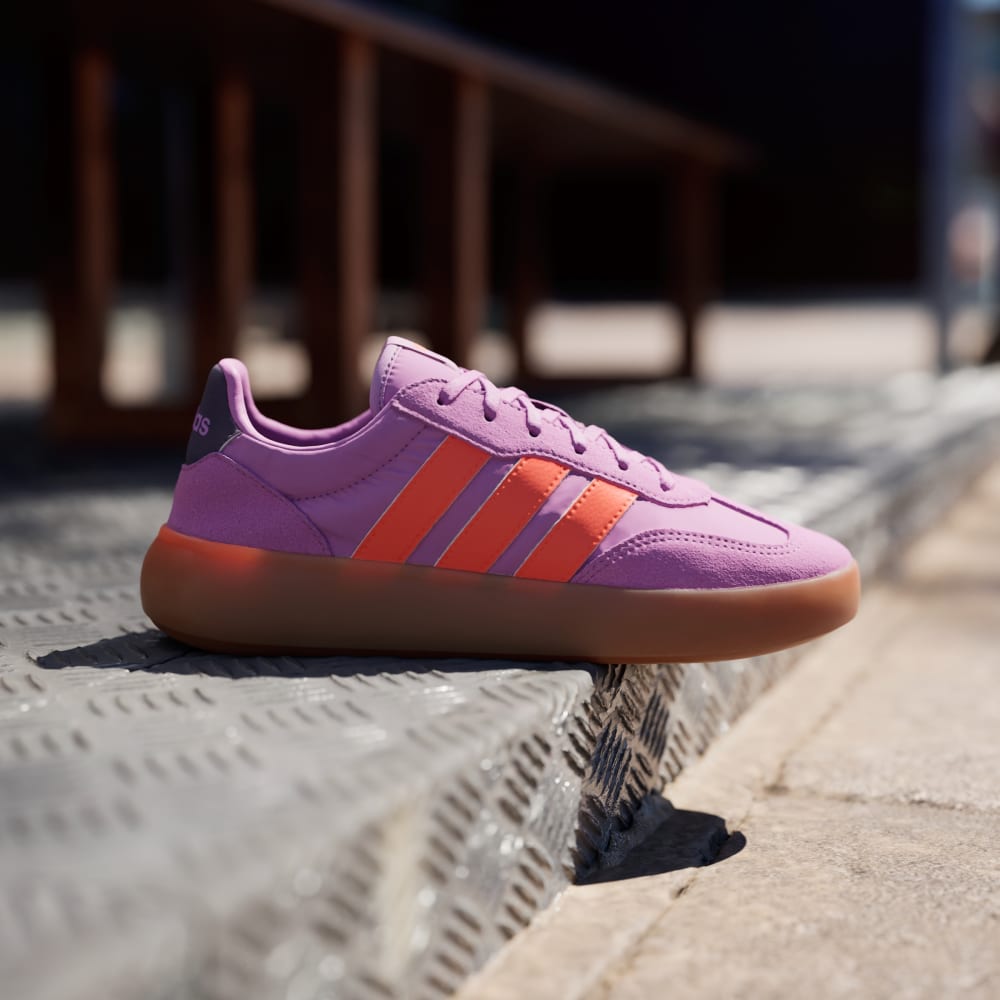 Кроссовки Adidas Barreda Decode Shoes, цвет Preloved Purple/Impact Orange/Aurora Plum — фото 2