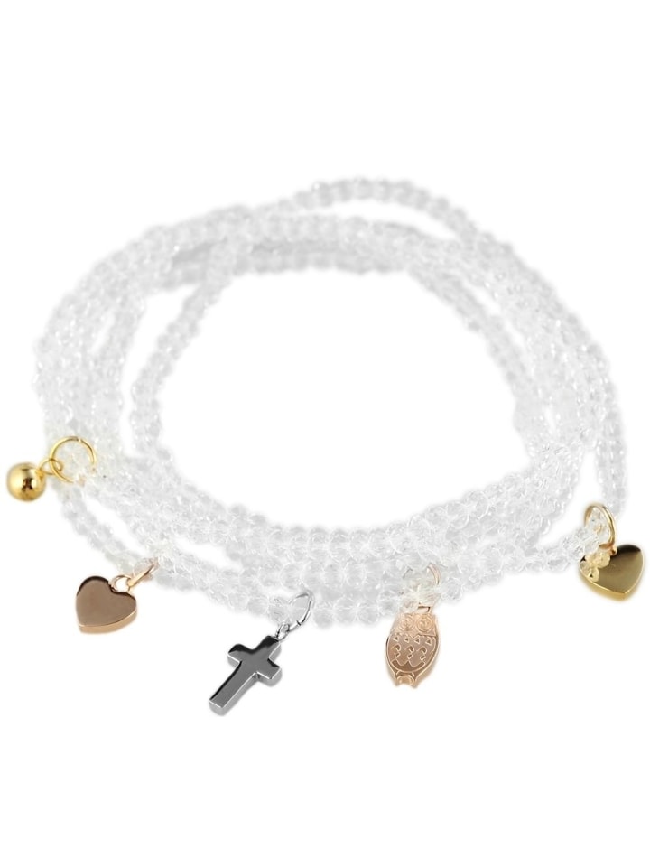 

Adeliás Женский браслет, 18 см, белого цвета