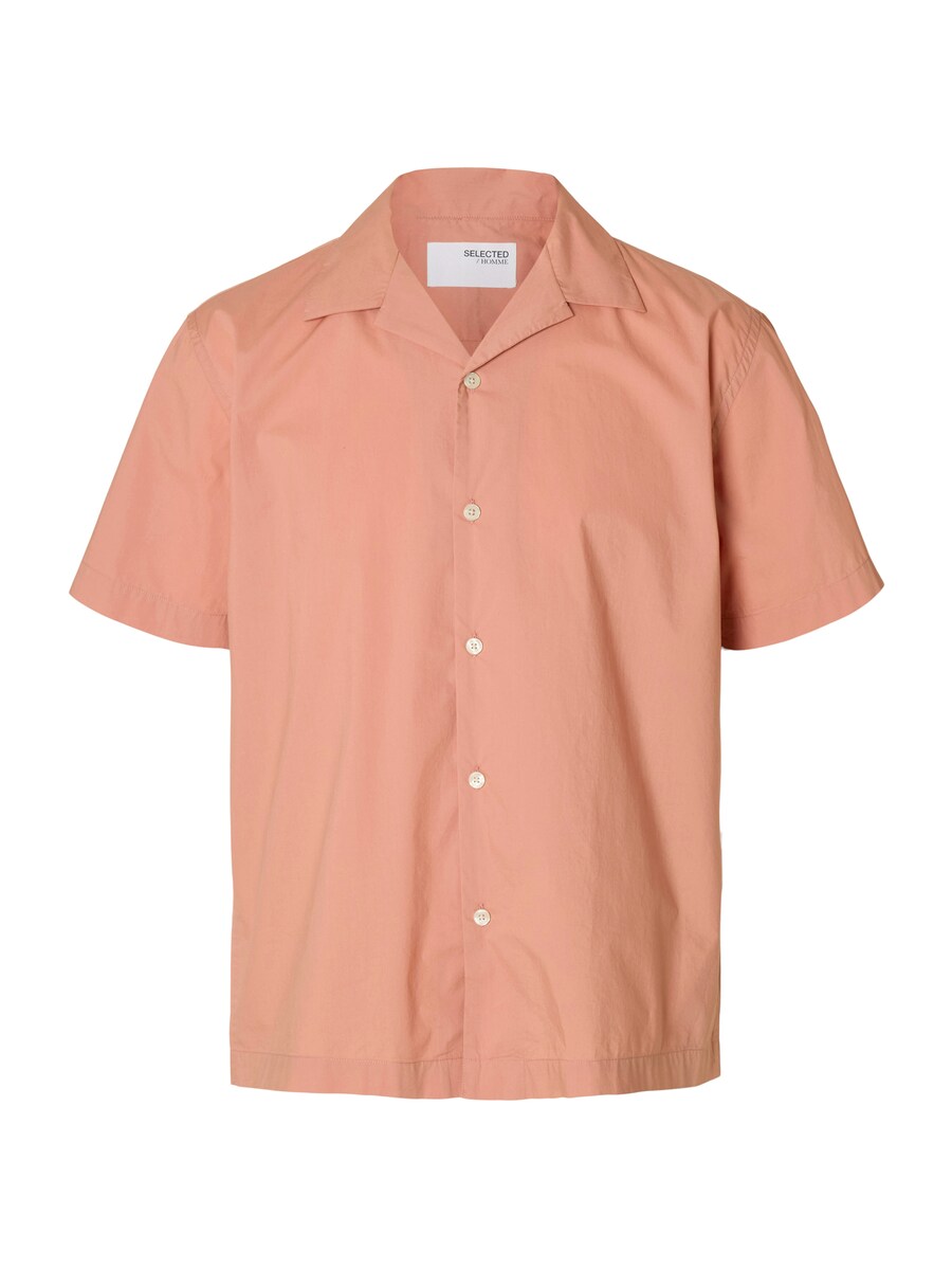 

Рубашка на пуговицах Comfort fit SELECTED SLHReid, розовый