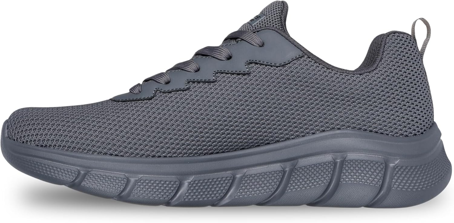 Мужские кроссовки Skechers Bobs B Flex - Chill Edge, темно-серый — фото 3