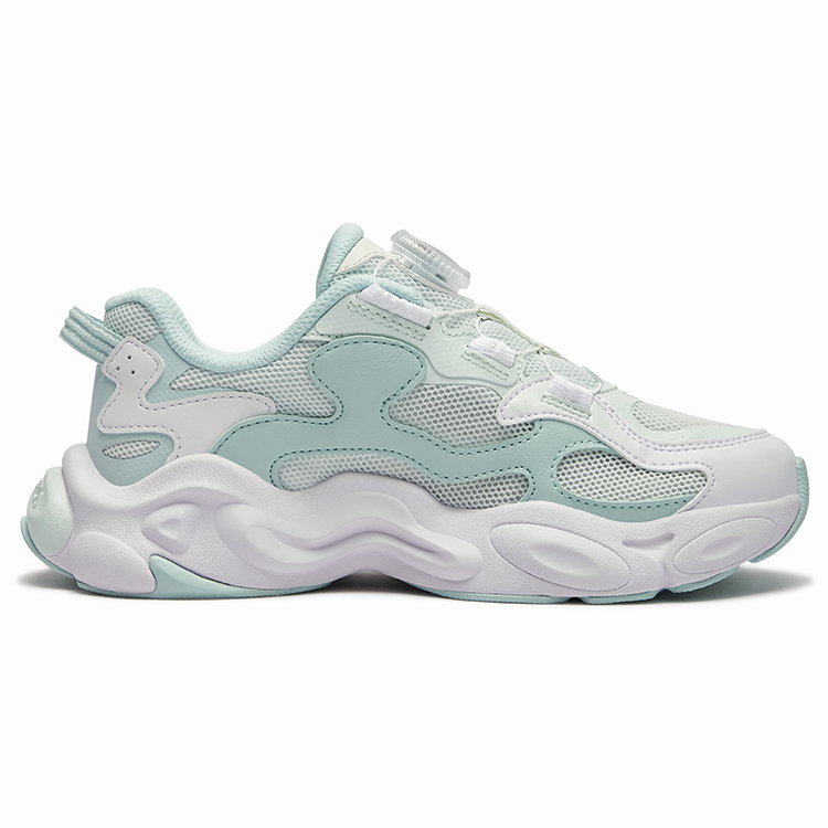 Детские кроссовки Amber Shoes FILA KIDS, зеленый/синий — фото 2