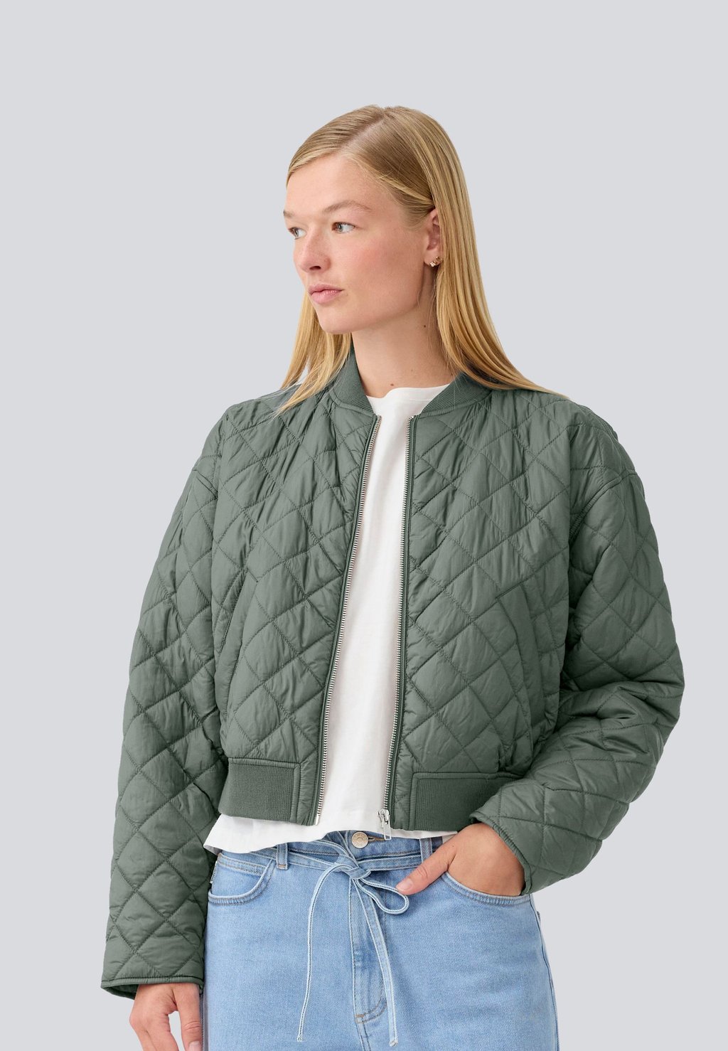

Куртка-бомбер HANK JACKET Modström, зеленый
