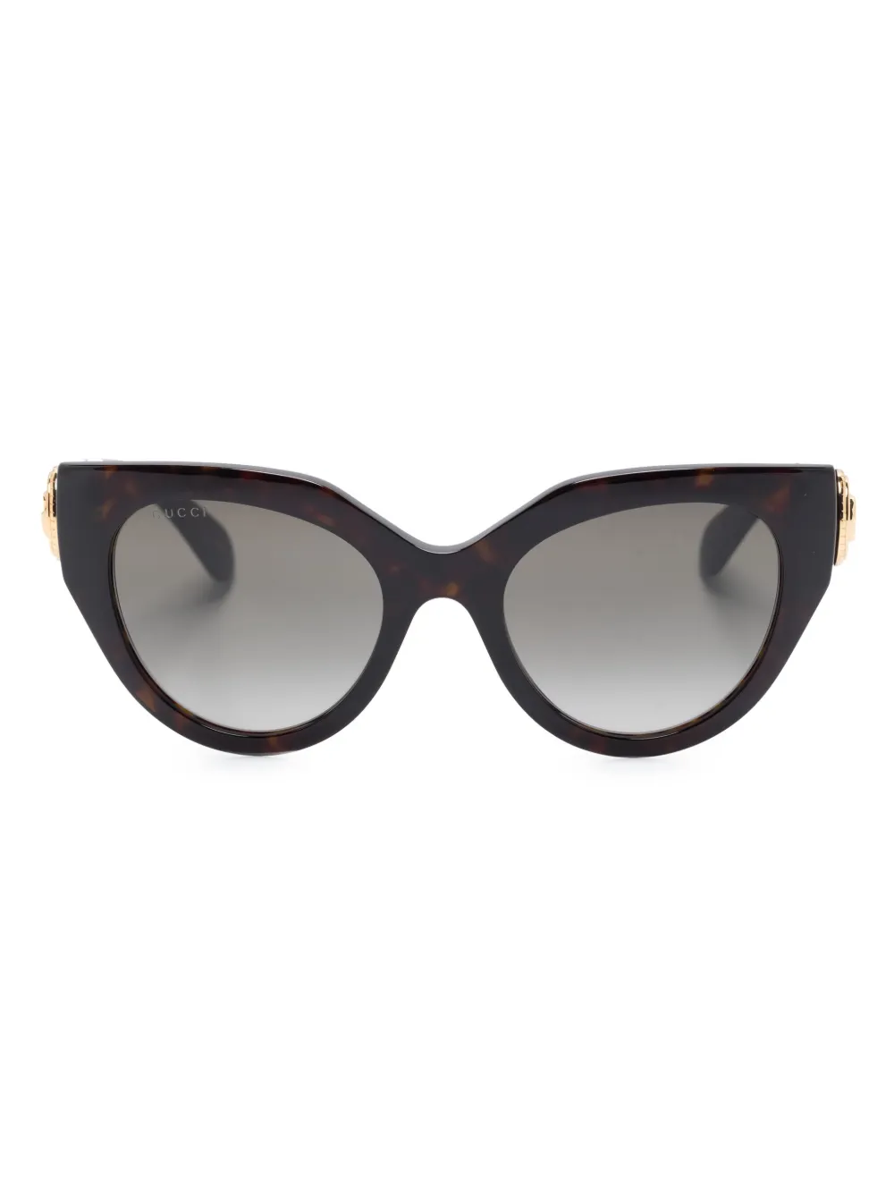 

Солнцезащитные очки в оправе 'кошачий глаз' с логотипом Gucci Eyewear, коричневый