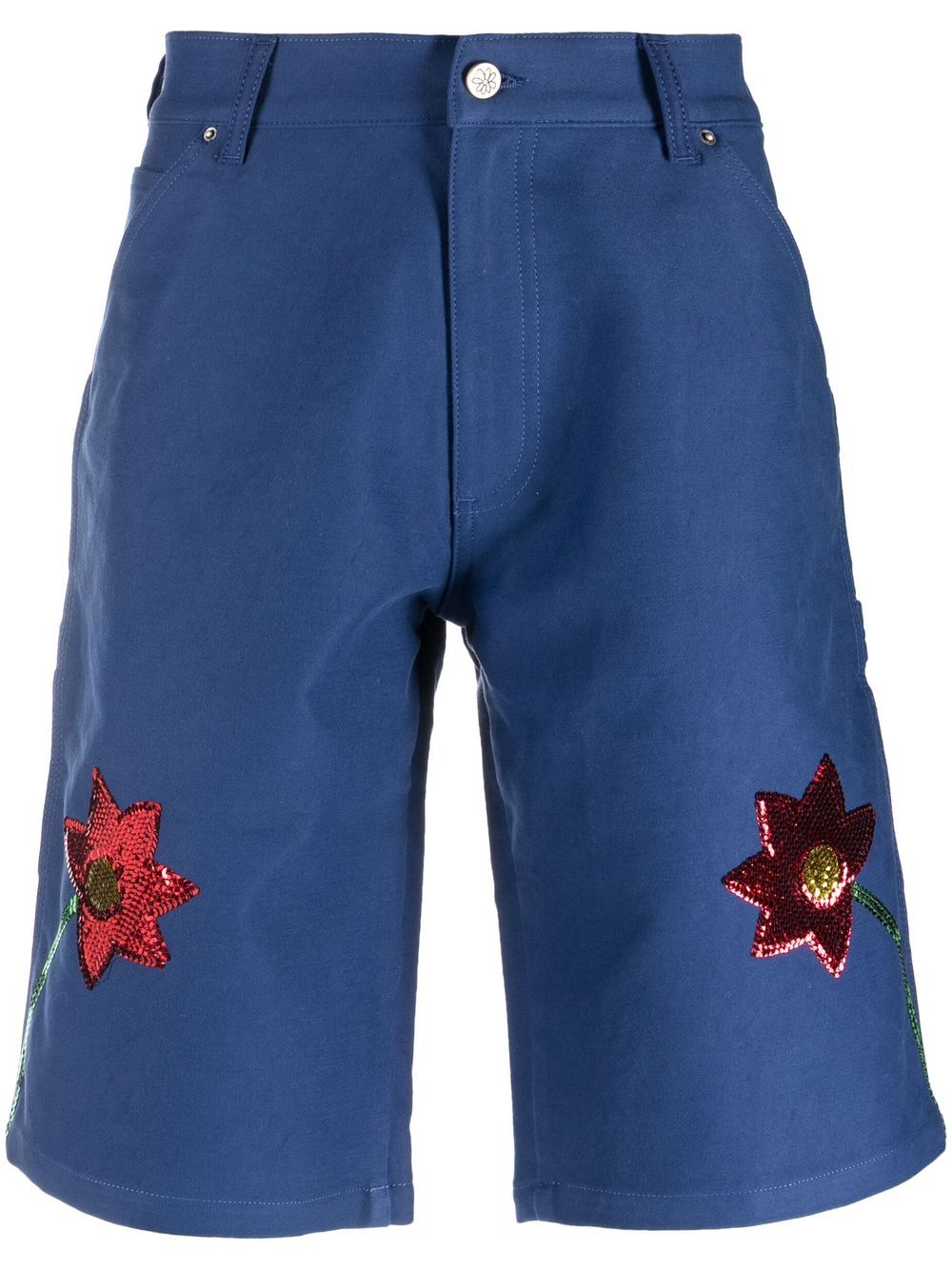 

Мужские шорты Sky High Farm Workwear синего цвета