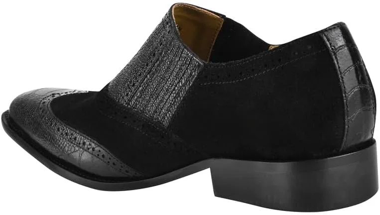 

Мужские лоферы LIBERTYZENO Penny из натуральной кожи для взрослых, удобные слипоны на Рождество, черный