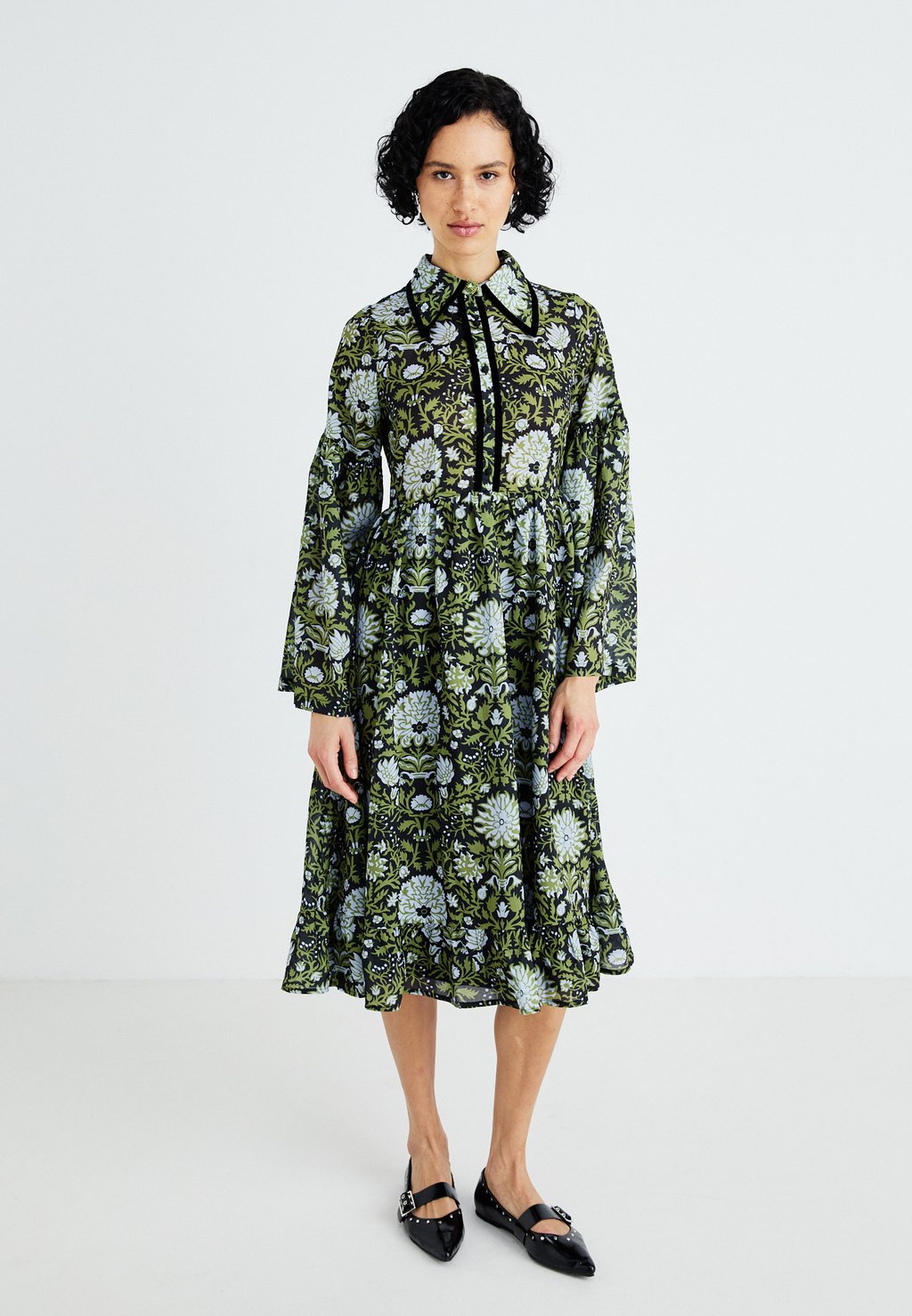 

Платье-рубашка CHALET MIDI DRESS Sister Jane, черный