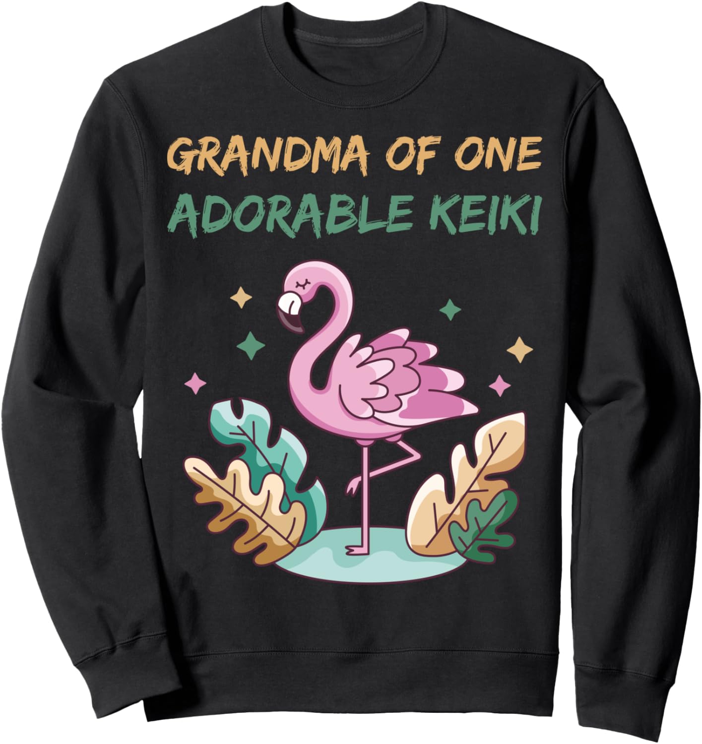 

Толстовка с тропическим принтом «Бабушка одного очаровательного малыша на первый день рождения» Family Look 1 Year Old Hawaiian Decorations Gifts, черный