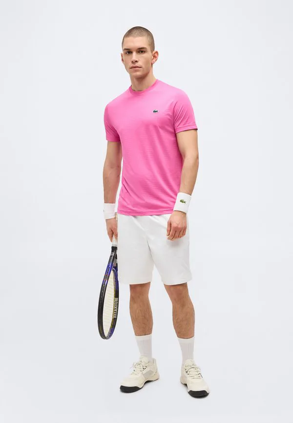 Спортивная футболка для теннисного тура Lacoste Sport, Fushia Pink — фото 2