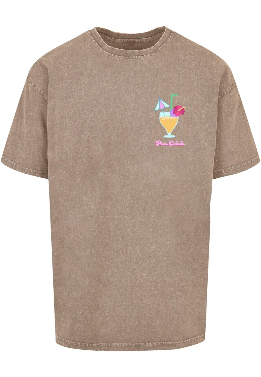 

Футболка Merchcode PINA COLADA, цвет Green/Khaki