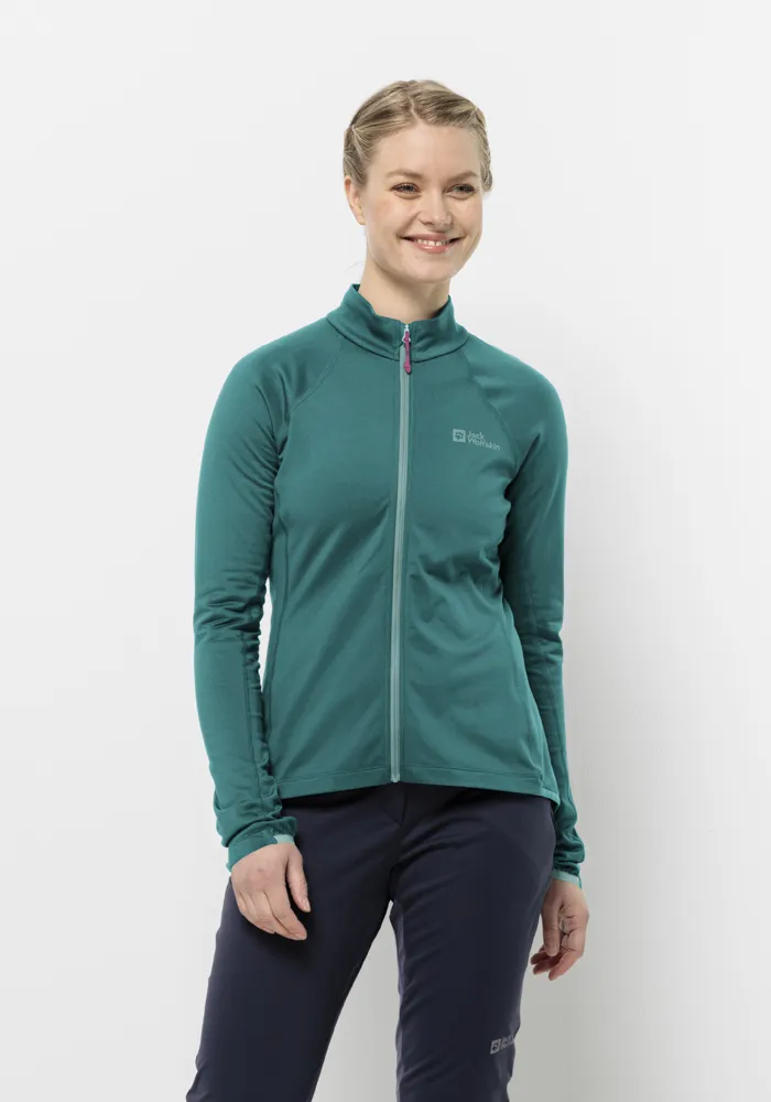 

Велосипедная куртка Jack Wolfskin "MOROBBIA FZ W", цвет Petrol